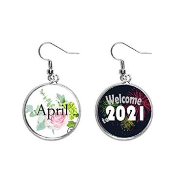 Imagem de Charng Rose April Design Brincos Brincos Joias 2021 Blessing