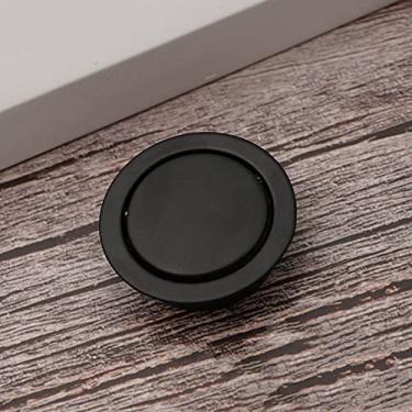 Imagem de Maçanetas de portas ocultas Aço inoxidável embutido com maçaneta invisível O gabinete puxa a porta à prova de fogo do disco da sala redonda da maçaneta da porta, I