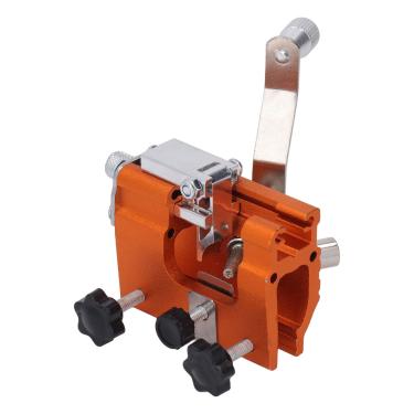 Imagem de QANYEGN Afiador De Motosserra, Gabarito De Afiação De Motosserra Portátil Com 10 Acessórios, Moedor De Lâmina De Dente De Aço Inoxidável Para Reparo Preciso