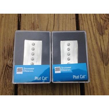 Imagem de Seymour Duncan SPH90-1 Conjunto de captador de níquel Phat Cat P-90 para Ponte/Pescoço Humbucker