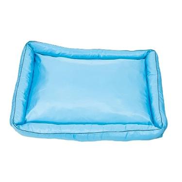 Imagem de Cama Para Cachorro Pet Pequeno Médio E Grande Lavável Cor:Azul;Tamanho:GG