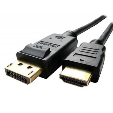 Imagem de Cabo Conversor DisplayPort para HDMI - 1,8 metros (DisplayPort M X HDMI M)