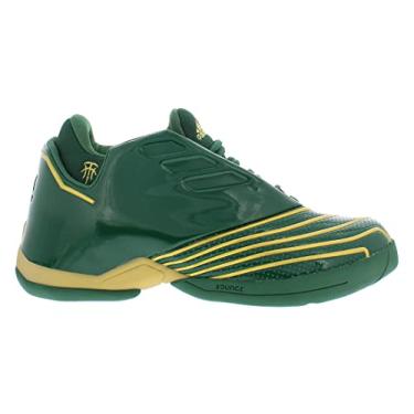Imagem de adidas Tênis de basquete masculino T-Mac Restmod Hi, Verde/amarelo, 40 BR