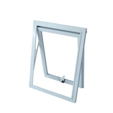 Imagem de Janela de banheiro 60 x 60 alumínio branco - Esquadrias e Vidraçaria Q