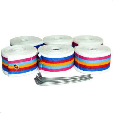 Imagem de Faixa de Marcação Quadra Badmington Kit Sports Mania, Colorida