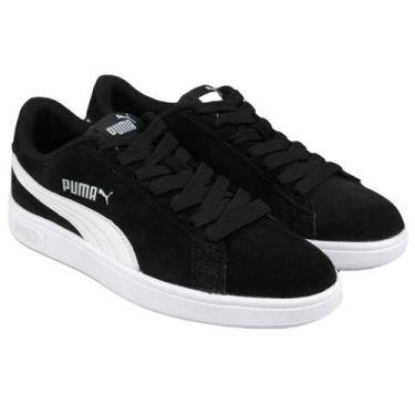 Imagem de Tênis Puma Smash V2, Preto, Branco, 38