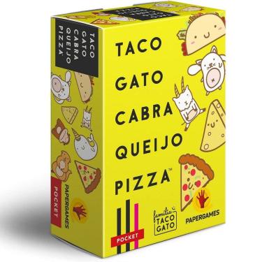 Imagem de Jogo De Cartas Taco Gato Cabra Queijo Pizza - PaperGames