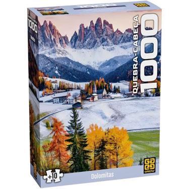 Imagem de Quebra Cabeça Puzzle 1000 Peças Dolomitas Grow