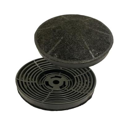 Imagem de 2 Filtro Carvão Depurador Electrolux De6rxa De6rx De6rp (COMPARE MEDIDAS)