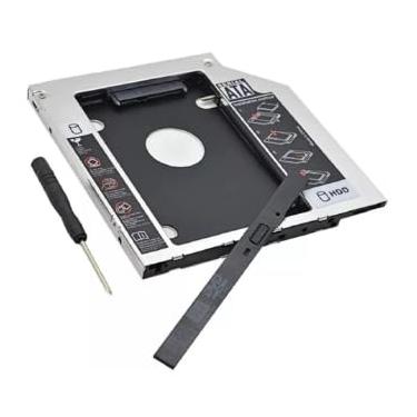 Imagem de Adaptador Dvd Caddy Segundo Hd Ssd Note Dell Acer Sti 9,5mm
