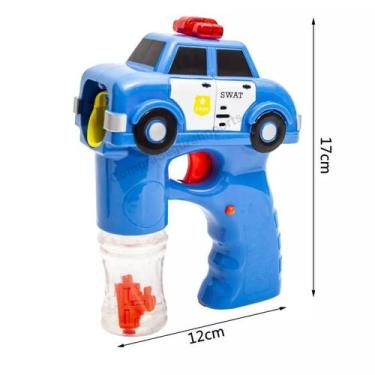 Imagem de Brinquedo De Bolhas Pistola de Agua Carrinho - Europio, Policia