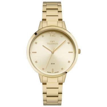Imagem de Relógio Technos Feminino Dress Dourado - 2035nbe-1x