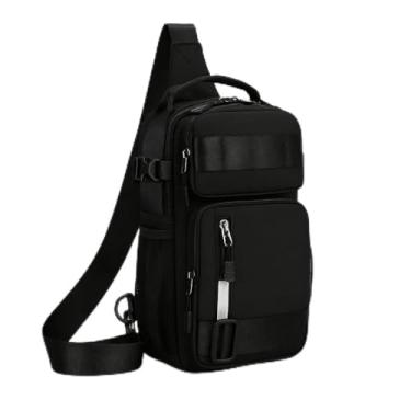 Imagem de Bolsa Sholderbag Transversal Tiracolo Ombro Impermeável Bag Preta