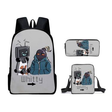 Imagem de Conjunto de mochilas Fridays Nights Anime School para crianças