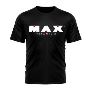 Imagem de Camiseta Elite Member - Tamanho GG Preta - Max Titanium-Masculino