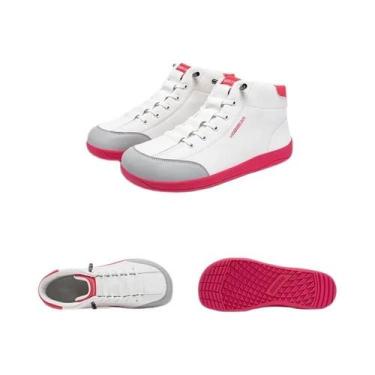 Imagem de Tênis Unissex De Cano Médio Estilo Barefoot Com Bico Largo, Botas De T