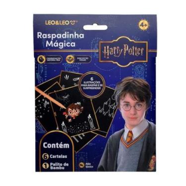Imagem de Raspadinha Mágica Harry Potter Envelope c/ 6 Cartelas Leo&Leo Leonora 