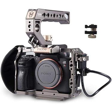 Imagem de Tiltaing a7/a9 Series Kit A - Tilta Gray - Compatible with Sony a7, a7 II, a7 III, a7S, a7S II, a7R, a7R II, a7R III, and a9 Cameras