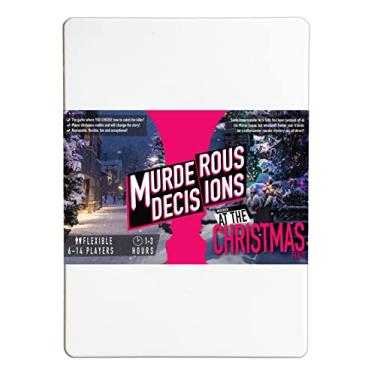 Imagem de Jogo de jantar misterioso assassinato no banquete de Natal 6-14 jogadores