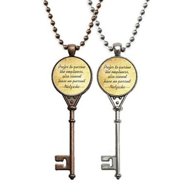 Imagem de OFFbb-USA Pursuit Insist Enrich Art Deco Presente Fashion Chaveiro Pingente Joias Decoração Casal