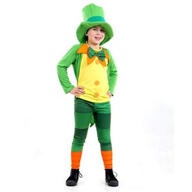 Imagem de Visconde Luxo Infantil Sulamericana Fantasias Verde/Bege G 10/12 Anos