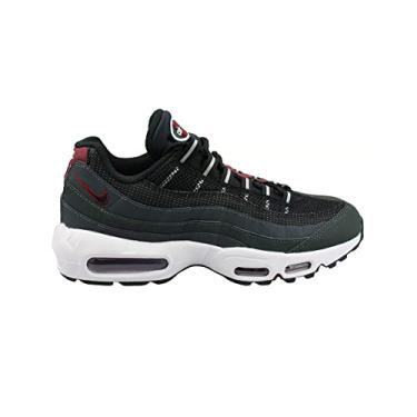 Imagem de Nike Tênis de corrida masculino Air Max 95 Essential, Antracite/Preto - Team Red, 9.5