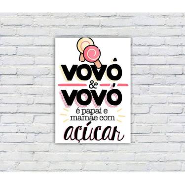 Imagem de Quadro/Placa Decorativa MDF s/ Moldura Tema Mães