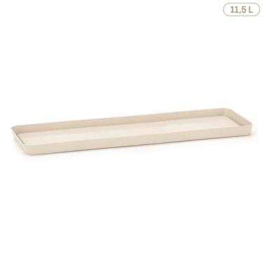 Imagem de Prato para Floreira Anti-Dengue 11,5L Jardineira Vaso Plástico Retangu