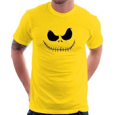 Imagem de Camiseta Scare Face - Foca na Moda, Amarelo, GG