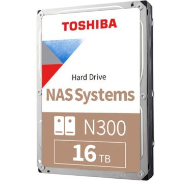 Imagem de HD Interno Toshiba 16TB 3,5´ N300 NAS HDWG51GXZSTAI