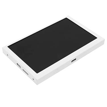 Imagem de Tela Tipo C, Tela de Exibição Com Rotação de 360 ​​graus Monitor de Interface USB Tipo C Tela Secundária IPS Multitema de 5 Polegadas para Gabinetes de Computador de Mesa (Branco)