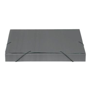 Imagem de Pasta c/ Elástico Polionda 38 x 24,5 x 34 Cinza - Polibras