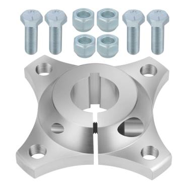 Imagem de JAVIK Cubo de roda de alumínio com furo traseiro de 3,5 cm compatível com carrinho Go Kart Off Road Wagon Buggy