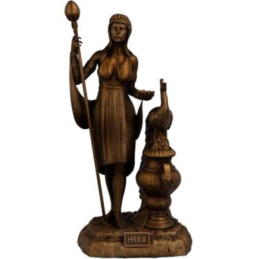 Imagem de Estátua Hera Deusa Grega - Rainha dos Deuses - Versão 2 (Cor Cobre Antigo)