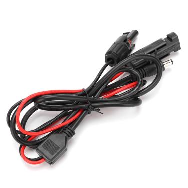 Imagem de Fafeicy Cabo de Carga Solar DC5521 300V Cabo de Alimentação de Alta Frequência Com 1,5 M de Comprimento para Painéis Solares e Aparelhos Elétricos