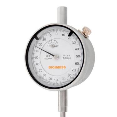 Imagem de Relógio Comparador 0,01 X 10 MM - Kingtools 506700