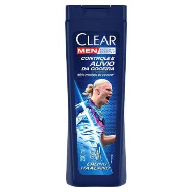 Imagem de Shampoo Clear Anti-Caspa Controle e Alívio da Coceira Men 200ml