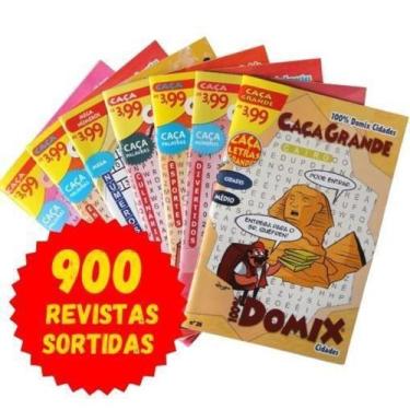 Imagem de 900 Revistas Caça Palavras Jogo De Letras Numerix Atacado - 100%Domix