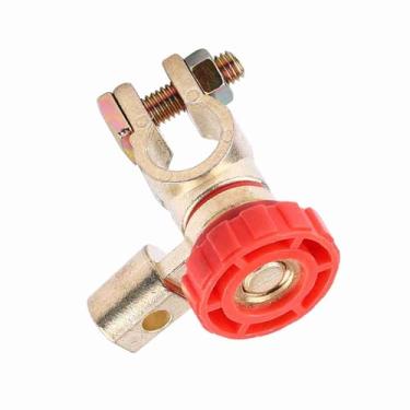 Imagem de aqxreight CARRO AUTOMAGEM Bateria LING TERMINAL DE OFIXO DE Off MASTRO Desconectar o Isolador Vermelho e Mais um Interruptor Desligado Bateria Off Isolator Isolator Switch Car Switch (Vermelho)