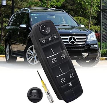 Imagem de Interruptor dianteiro esquerdo Beneges Master Power Window & Mirror compatível com Mercedes-Benz GL320 GL350 GL450 GL550 GL550 ML320 ML350 ML450 ML500 ML550 ML63 R320 R350 R500 R63 251833002909051