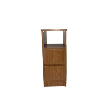 Imagem de Mesa De Cabeceira Com 2 Gavetas,DimensõEs 25x60x30cm(Louro Freijó)