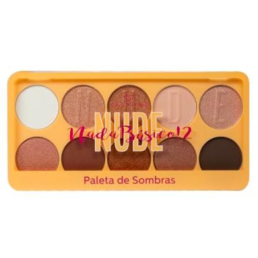 Imagem de Paleta De Sombras 10 Cores Nude Nada Básico Jasmyne