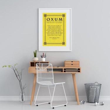 Imagem de Quadro Decorativo Oração Oxum - 60X48Cm