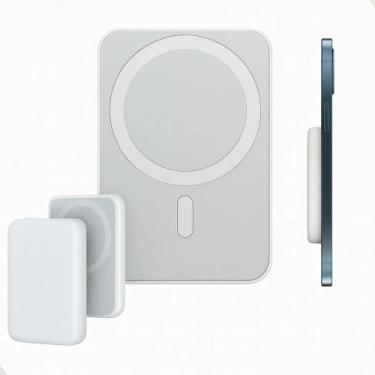 Imagem de Carregador magnética 10.000 Mah Indução Power Bank Compatível Samsung 