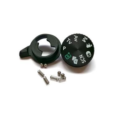 Imagem de 1 conjunto para Canon EOS R50 Mode Dial Function Switch Lever Top Cover com mola de esfera de aço