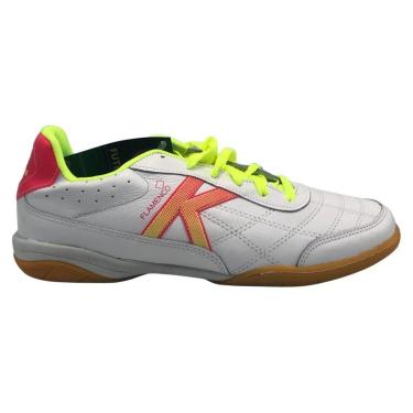Imagem de Chuteira Futsal Kelme Flamenco Fs Couro Natural Profissional-Unissex