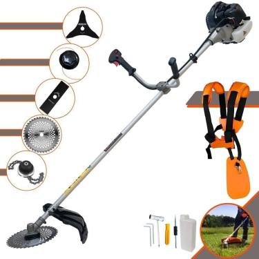 Imagem de Roçadeira Cg430b Com Facas 2p, 3p, 40d, Trimmer + Carretel