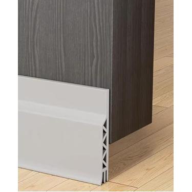 Imagem de Bujão de porta ajustável para parte inferior, vedação de porta de decapagem de clima para isolamento a frio (cinza)