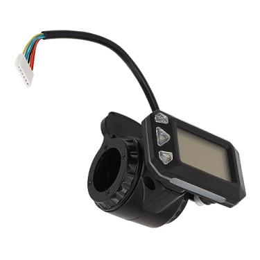 Imagem de Generic Exibição Durável do Acelerador do Polegar Trotinette Elétrico 36v 6 Pinos para 5.5-6. Polegada Material Abs Trotinette Elétrico Pequeno