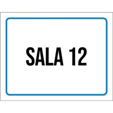 Imagem de Kit 3 Placas Sala 12